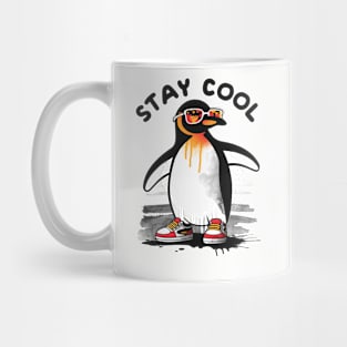 Stay cool penguin Mug